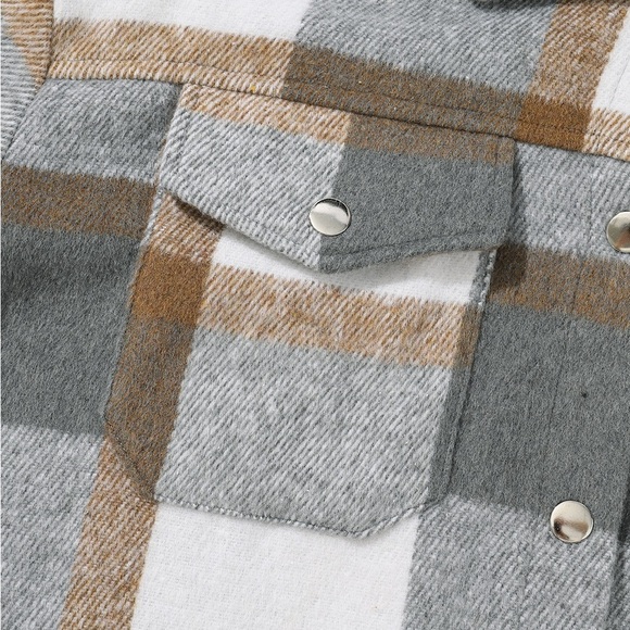 Plaid Shacket - Picture 3 of 4